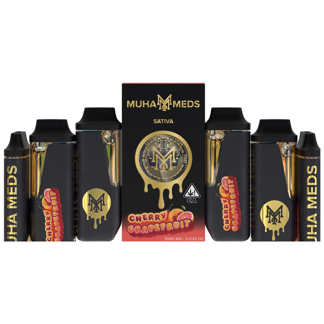 Cherry-Grapefruit.png Muha Meds Disposable - Image 9